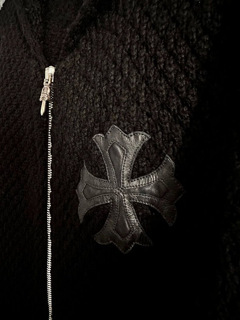 Chrome Hearts Chrome Hearts Cashmere Zip Cardigan Size US S / EU 44-46 / 1 - 3 Thumbnail