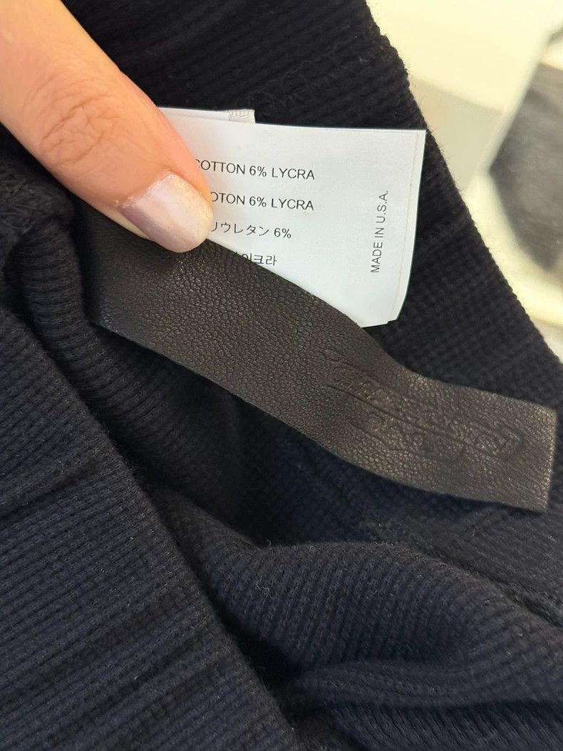 Chrome Hearts Chrome Hearts Waffle Pants in Black Size US 26 / EU 42 - 4 Thumbnail