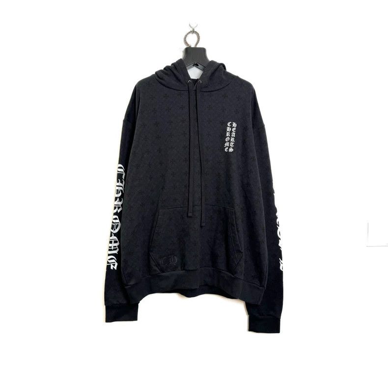 Chrome Hearts Chrome Hearts Black Cross Hoodie Size US L / EU 52-54 / 3 - 2 Thumbnail