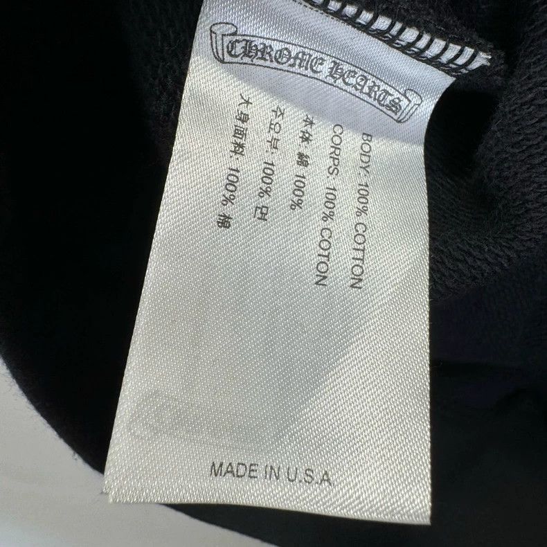 Chrome Hearts Chrome Hearts Black Cross Hoodie Size US L / EU 52-54 / 3 - 3 Thumbnail