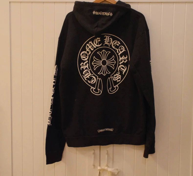 Chrome Hearts Chrome Hearts Zip-Up Hoodie With Cross Design Size US M / EU 48-50 / 2 - 2 Thumbnail