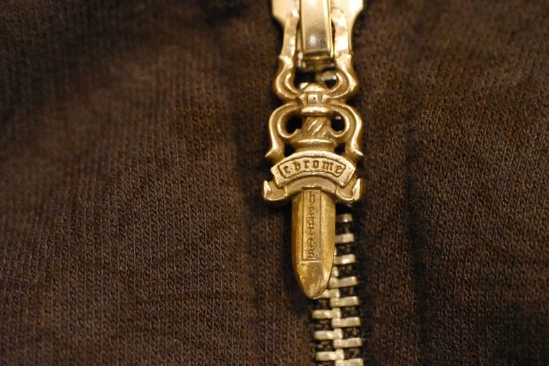 Chrome Hearts Chrome Hearts Zip-Up Hoodie With Cross Design Size US M / EU 48-50 / 2 - 3 Thumbnail