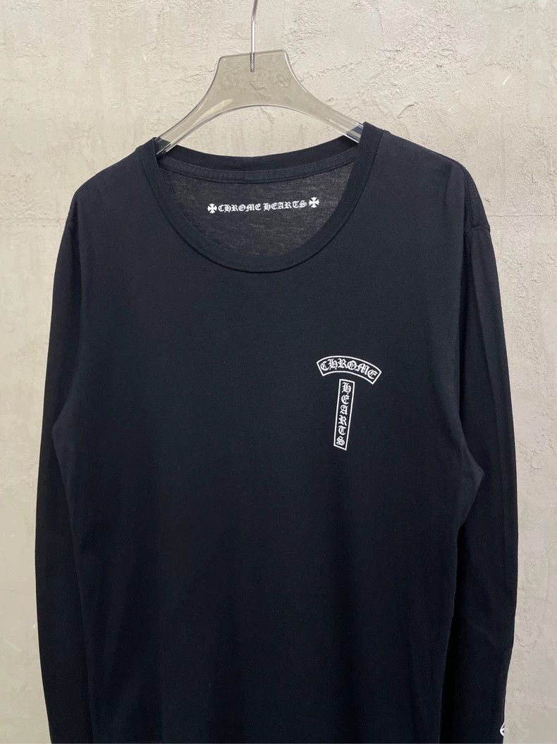 Chrome Hearts Chrome Hearts Black Long Sleeve Sweatshirt Size US S / EU 44-46 / 1 - 3 Thumbnail