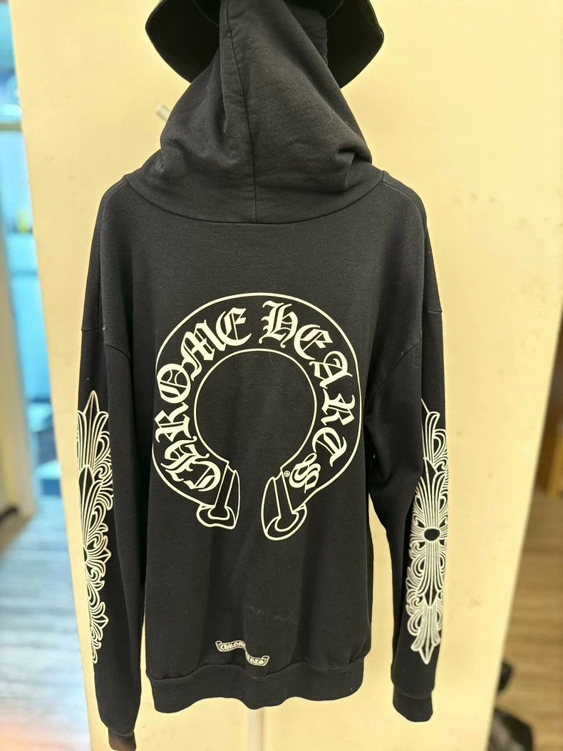 Chrome Hearts Chrome Hearts Hoodie with Floral Design Size US M / EU 48-50 / 2 - 2 Thumbnail