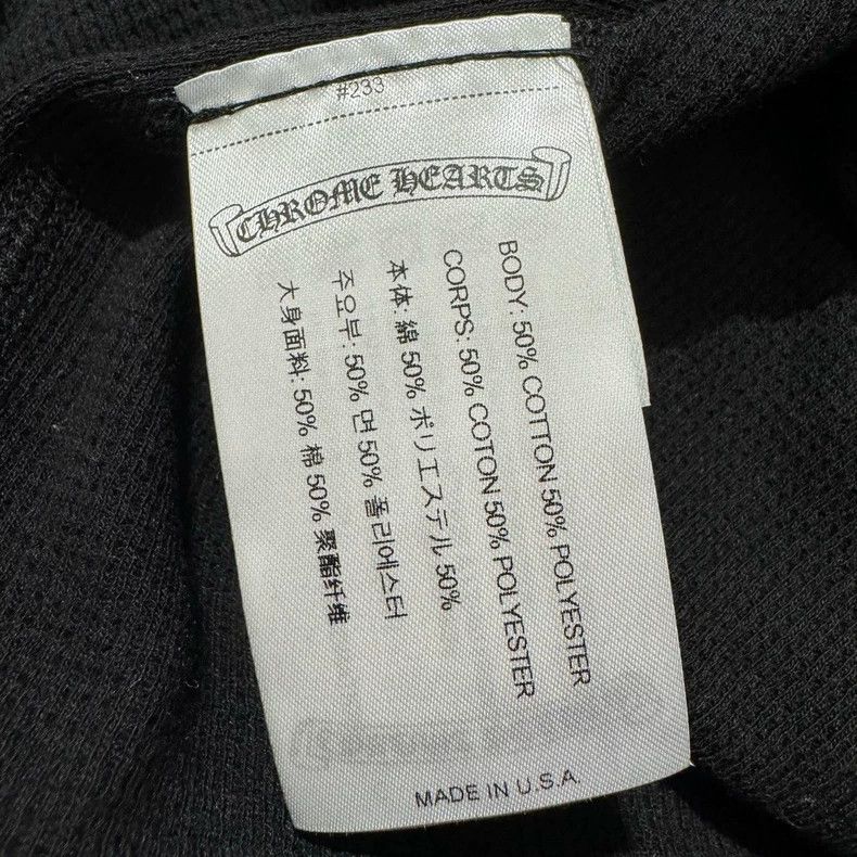Chrome Hearts Chrome Hearts Black Long Sleeve Shirt Size US L / EU 52-54 / 3 - 3 Thumbnail