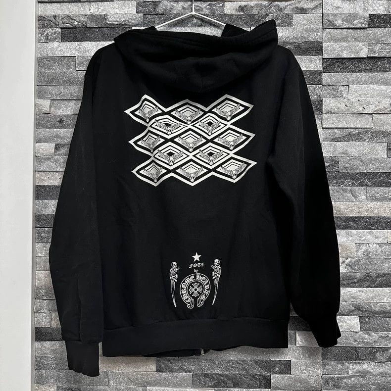 Chrome Hearts Chrome Hearts Skull Zip Hoodie Size US M / EU 48-50 / 2 - 3 Thumbnail