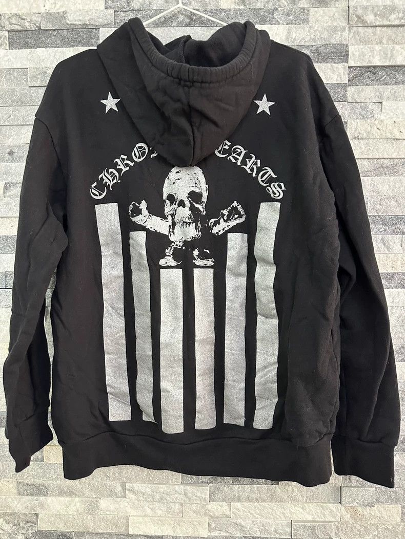 Chrome Hearts Chrome Hearts Skull Zip Hoodie Limited Edition Size US XL / EU 56 / 4 - 4 Thumbnail