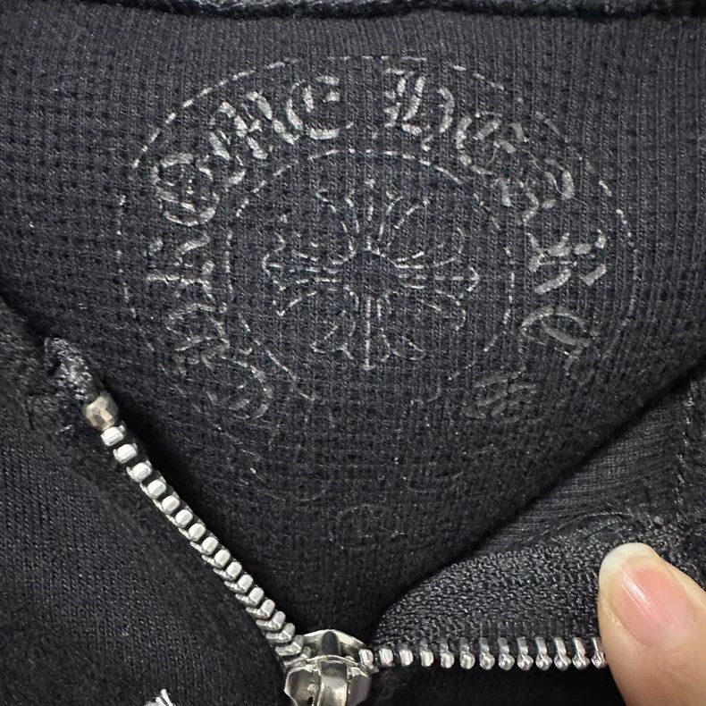 Chrome Hearts Chrome Hearts Foti Hoodie with Skull Zipper Size US L / EU 52-54 / 3 - 5 Thumbnail