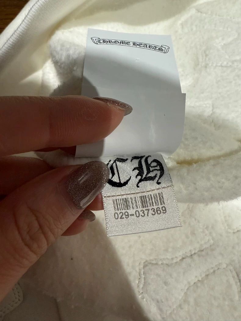Chrome Hearts White Chrome Hearts Sweatshirt in Size S Size US S / EU 44-46 / 1 - 4 Thumbnail