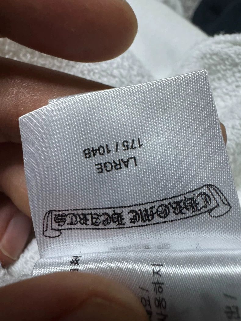 Chrome Hearts Chrome Hearts White Hoodie with Flag Prints Size US XL / EU 56 / 4 - 8 Thumbnail