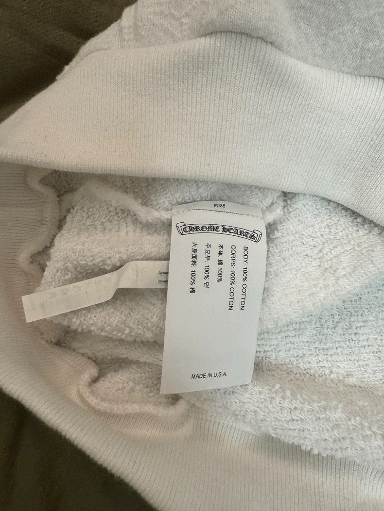 Chrome Hearts Cropped Hoodie with Subtle Texture Pattern Size US M / EU 48-50 / 2 - 7 Thumbnail