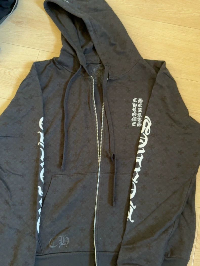 Chrome Hearts Chrome Hearts Graphic Zip-Up Hoodie Size US M / EU 48-50 / 2 - 2 Thumbnail