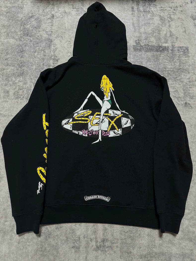 Chrome Hearts Chrome Hearts Mattyboy Sex Records Hoodie Size US M / EU 48-50 / 2 - 2 Thumbnail