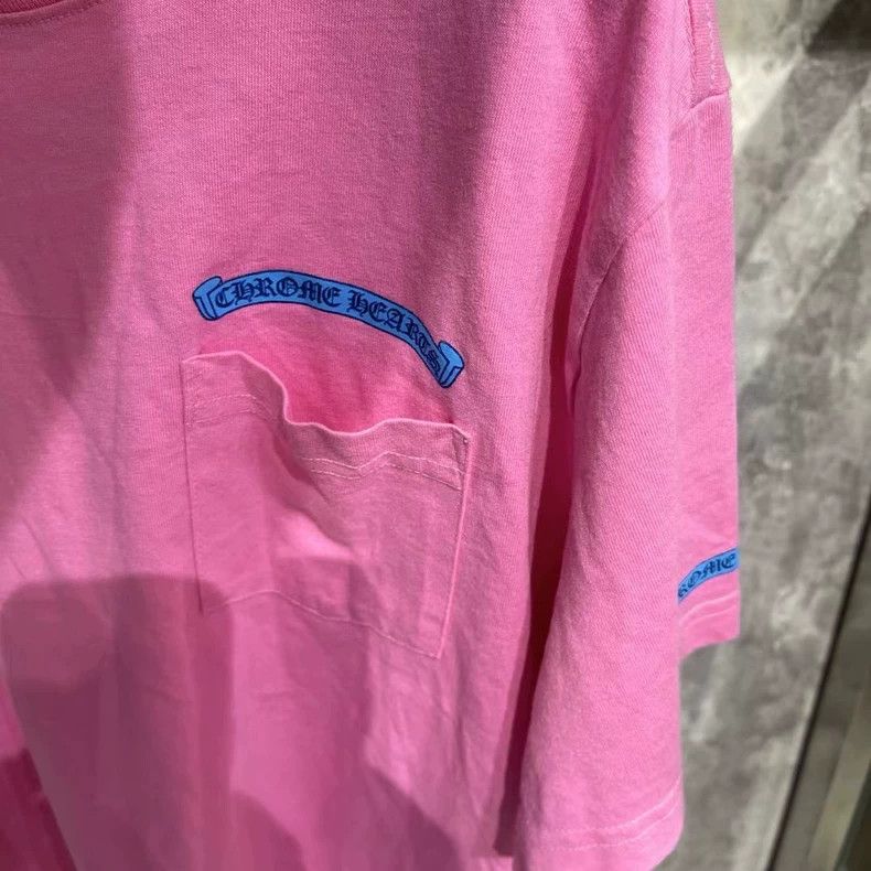 Chrome Hearts Chrome Hearts Pink Short Sleeve Shirt Size US M / EU 48-50 / 2 - 4 Thumbnail