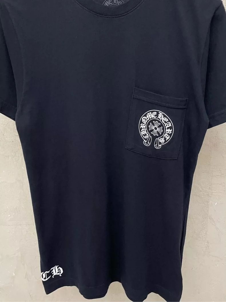 Chrome Hearts Chrome Hearts Black Pocket T-Shirt Size US S / EU 44-46 / 1 - 5 Thumbnail