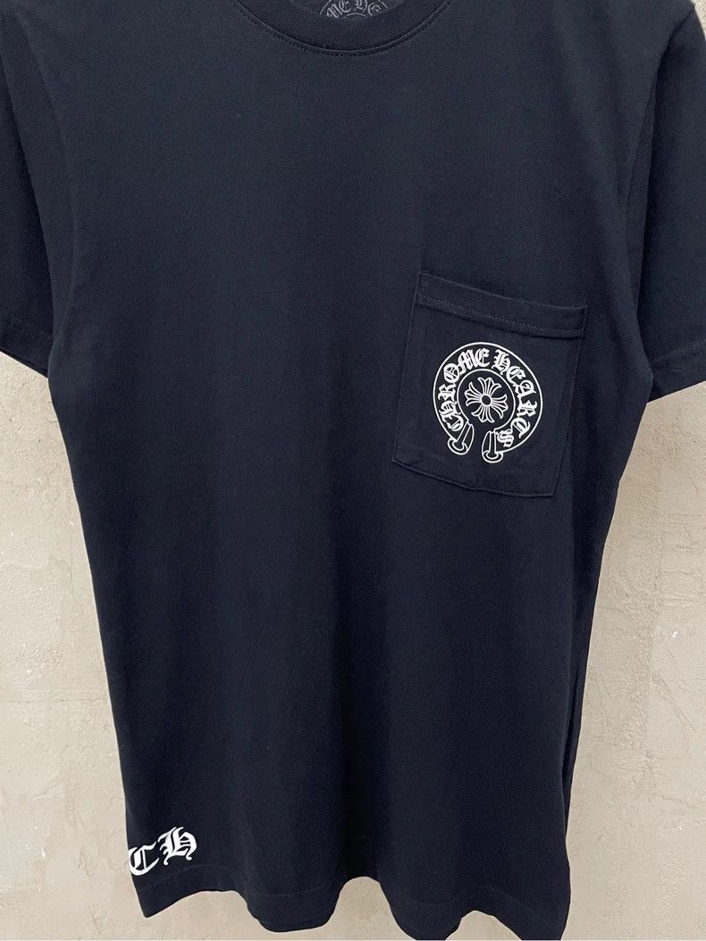 Chrome Hearts Chrome Hearts Black Pocket T-Shirt Size US S / EU 44-46 / 1 - 3 Thumbnail