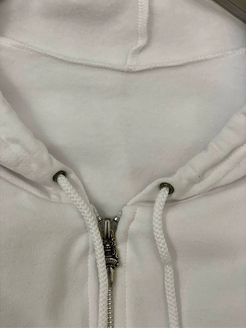 Chrome Hearts Chrome Hearts White Hoodie with Graphic Design Size US XL / EU 56 / 4 - 7 Thumbnail