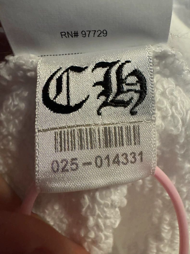 Chrome Hearts Chrome Hearts White Embossed Hoodie Size US M / EU 48-50 / 2 - 6 Thumbnail