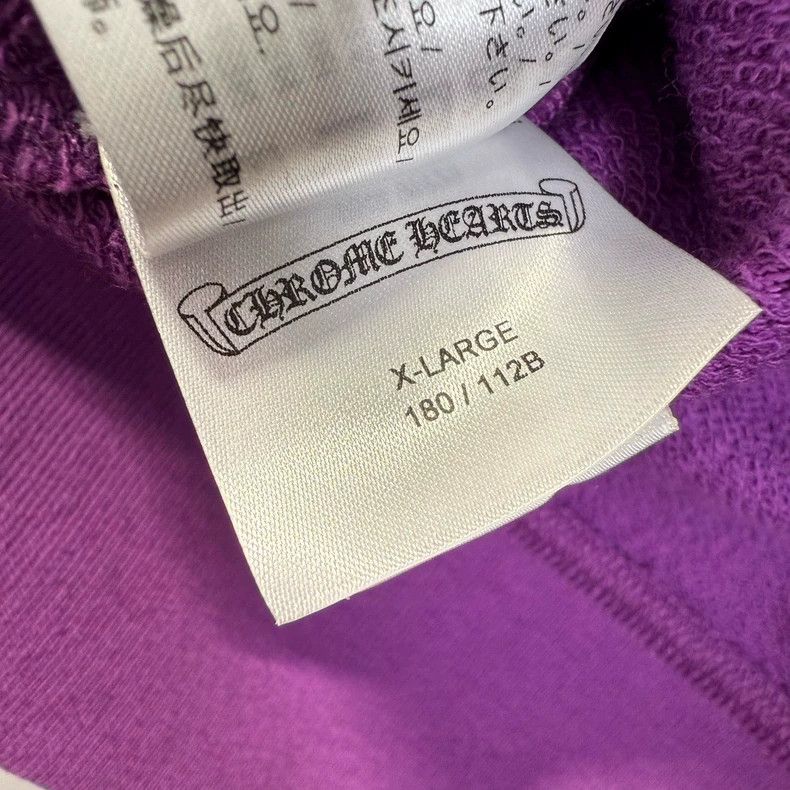 Chrome Hearts Chrome Hearts Matty Boy Purple Polo Sweatshirt Size US XL / EU 56 / 4 - 4 Thumbnail