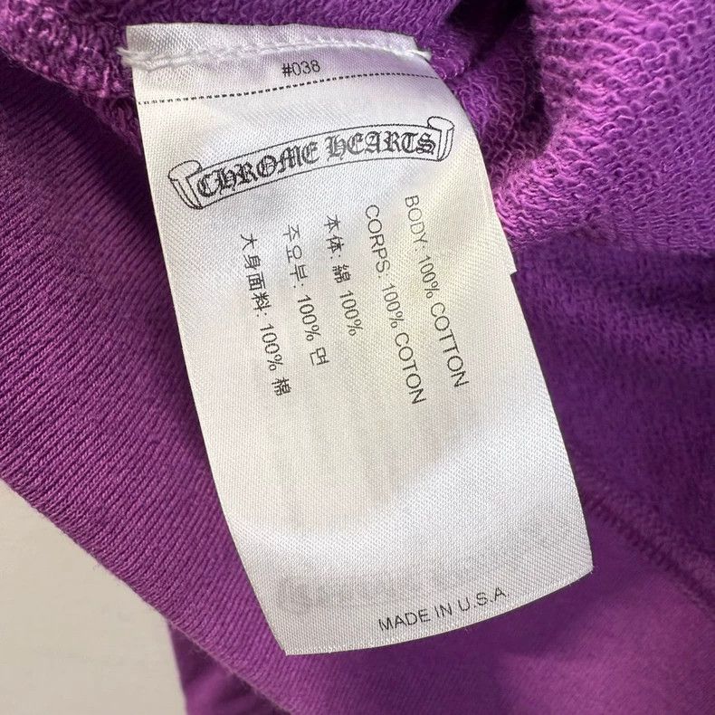 Chrome Hearts Chrome Hearts Matty Boy Purple Polo Sweatshirt Size US XL / EU 56 / 4 - 3 Thumbnail