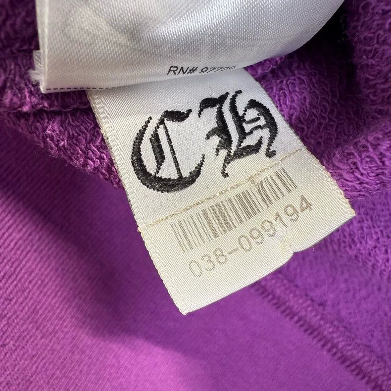 Chrome Hearts Chrome Hearts Matty Boy Purple Polo Sweatshirt Size US XL / EU 56 / 4 - 5 Thumbnail