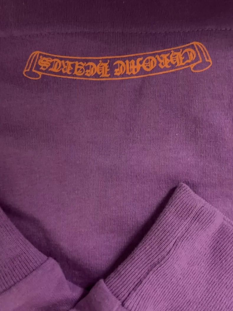 Chrome Hearts Chrome Hearts Long Sleeve Purple Shirt Size US L / EU 52-54 / 3 - 7 Thumbnail