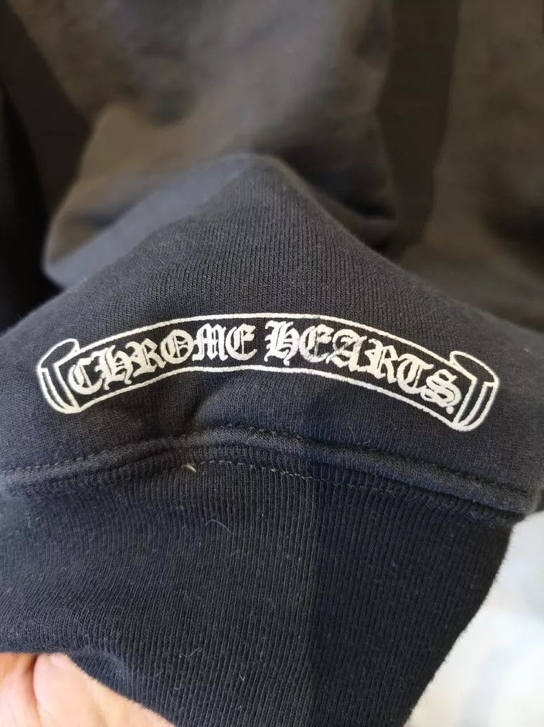 Chrome Hearts Classic Chrome Hearts Black Zip Hoodie Size US M / EU 48-50 / 2 - 6 Thumbnail