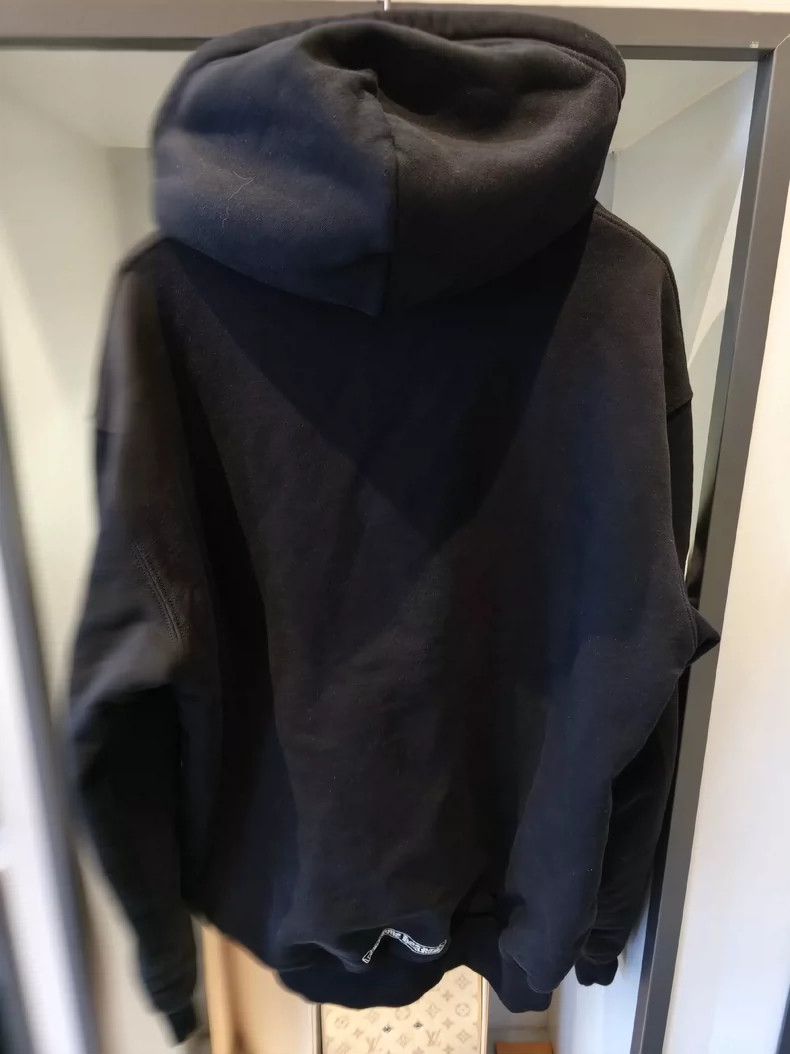Chrome Hearts Classic Chrome Hearts Black Zip Hoodie Size US M / EU 48-50 / 2 - 5 Thumbnail