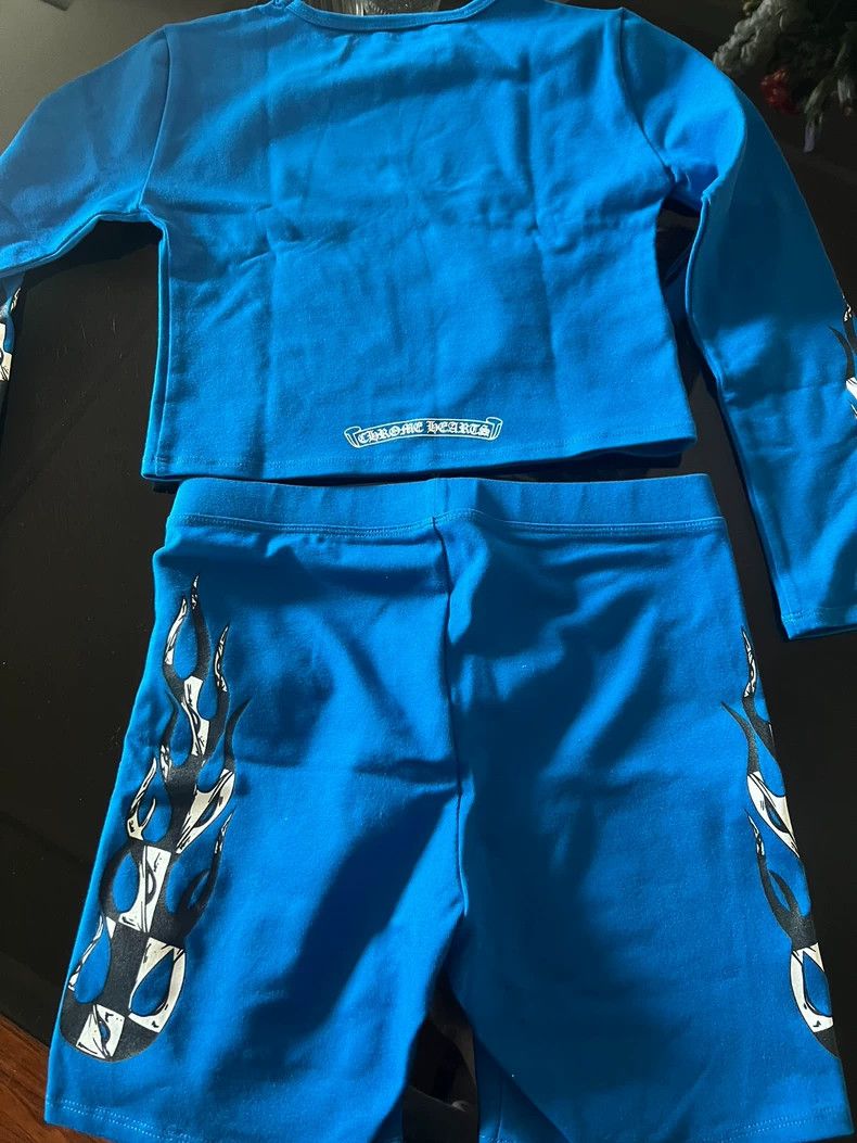 Chrome Hearts Electric Blue Cycling Set Size US M / EU 48-50 / 2 - 3 Thumbnail