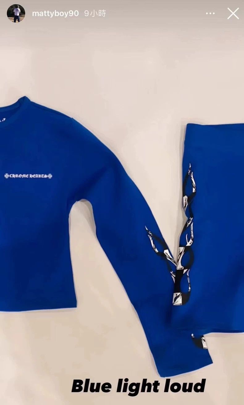 Chrome Hearts Electric Blue Cycling Set Size US M / EU 48-50 / 2 - 9 Thumbnail