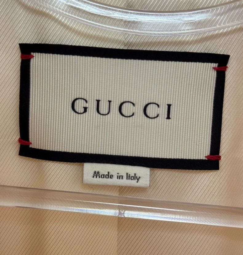 Gucci Gucci Pearl Button Wool Coat Size US S / EU 44-46 / 1 - 3 Thumbnail