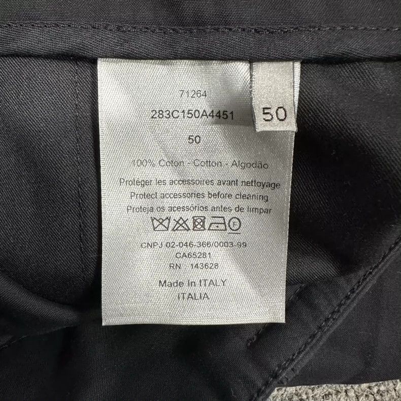 Dior Dior Functional Buckle Black Shorts Size US 31 - 6 Thumbnail