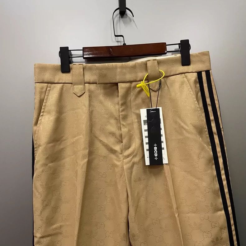 Gucci Gucci x Adidas Logo Print Trousers Size US 31 - 5 Thumbnail