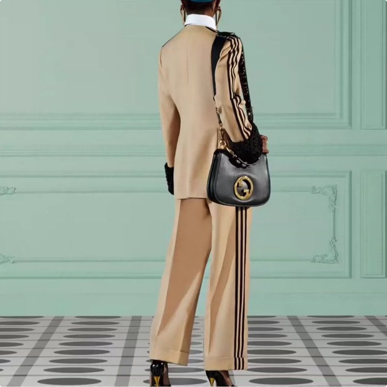 Gucci Gucci x Adidas Logo Print Trousers Size US 31 - 3 Thumbnail