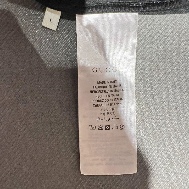 Gucci Gucci Black Logo Track Jacket Size US L / EU 52-54 / 3 - 6 Thumbnail