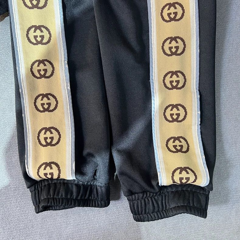 Gucci Gucci Black Logo Track Jacket Size US M / EU 48-50 / 2 - 6 Thumbnail