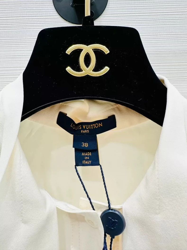 Louis Vuitton Louis Vuitton Ribbon Sleeve Shirt Size US M / EU 48-50 / 2 - 2 Thumbnail