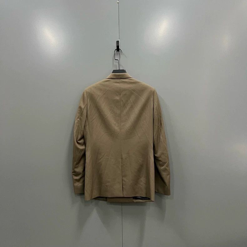 Dior Brown Double Breasted Suit Jacket Size US L / EU 52-54 / 3 - 2 Thumbnail