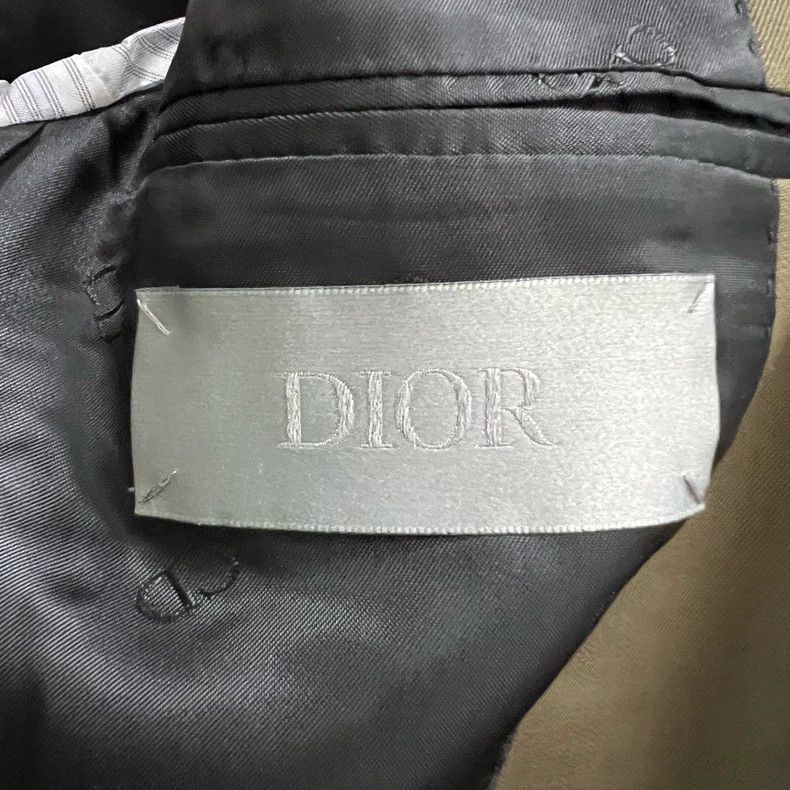 Dior Brown Double Breasted Suit Jacket Size US L / EU 52-54 / 3 - 3 Thumbnail