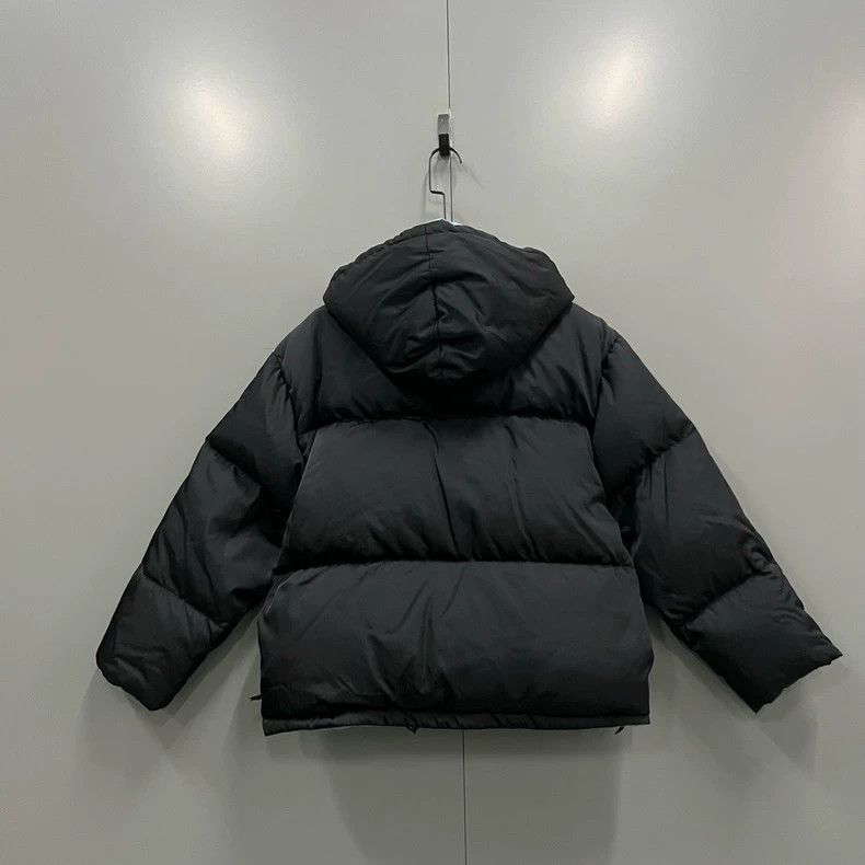 Prada Prada Black Padded Jacket with Blue Hood Size US M / EU 48-50 / 2 - 2 Thumbnail