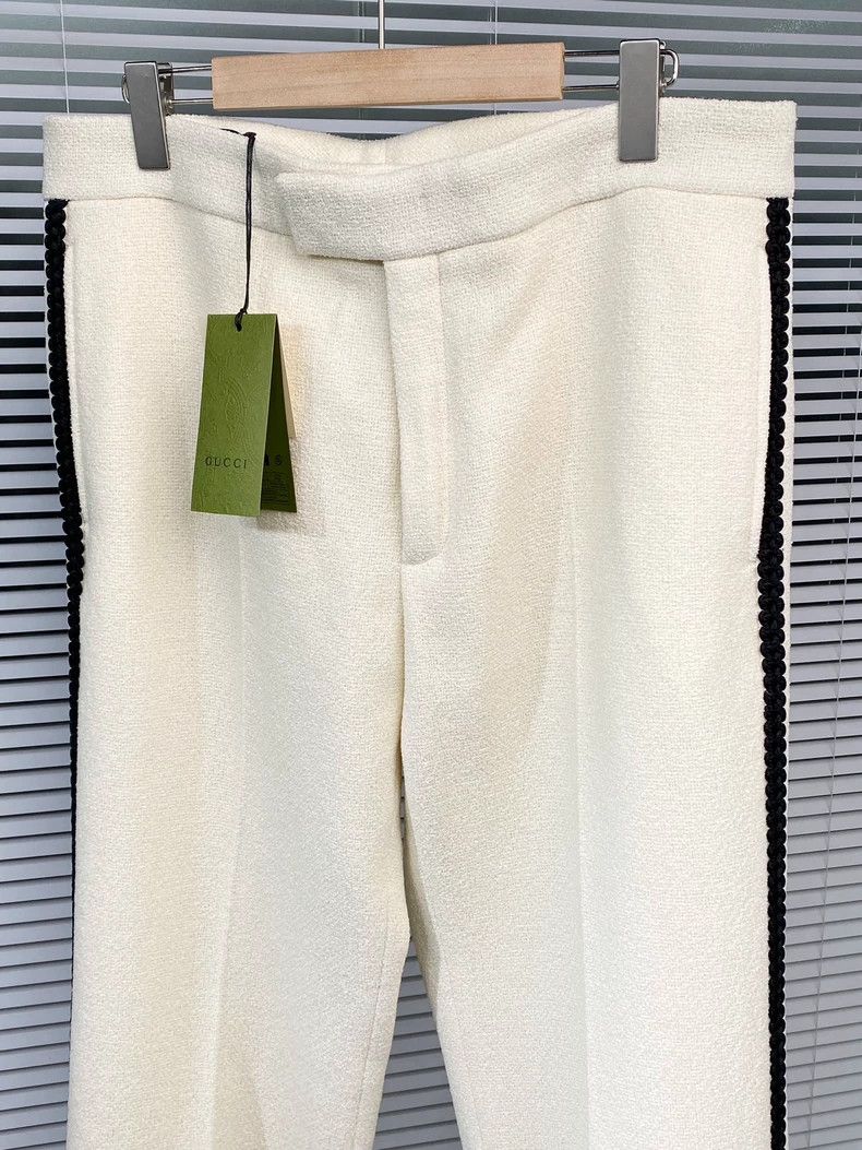 Gucci Gucci Casual Pants with Double G Embroidery Size US 31 - 6 Thumbnail