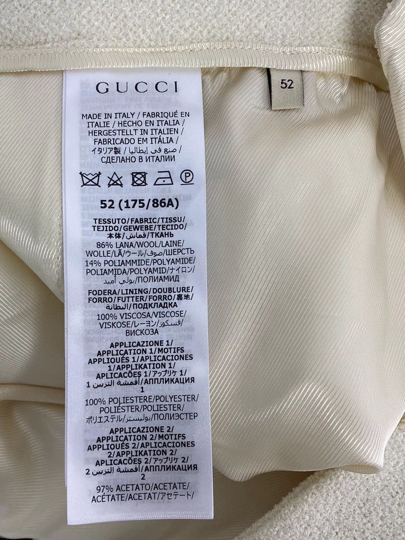 Gucci Gucci Casual Pants with Double G Embroidery Size US 31 - 4 Thumbnail