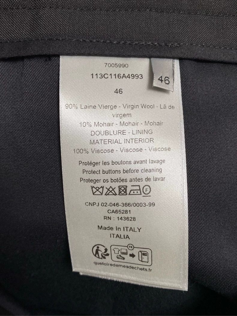 Dior Dior Casual Wool Pants for Men Size US 36 / EU 52 - 4 Thumbnail