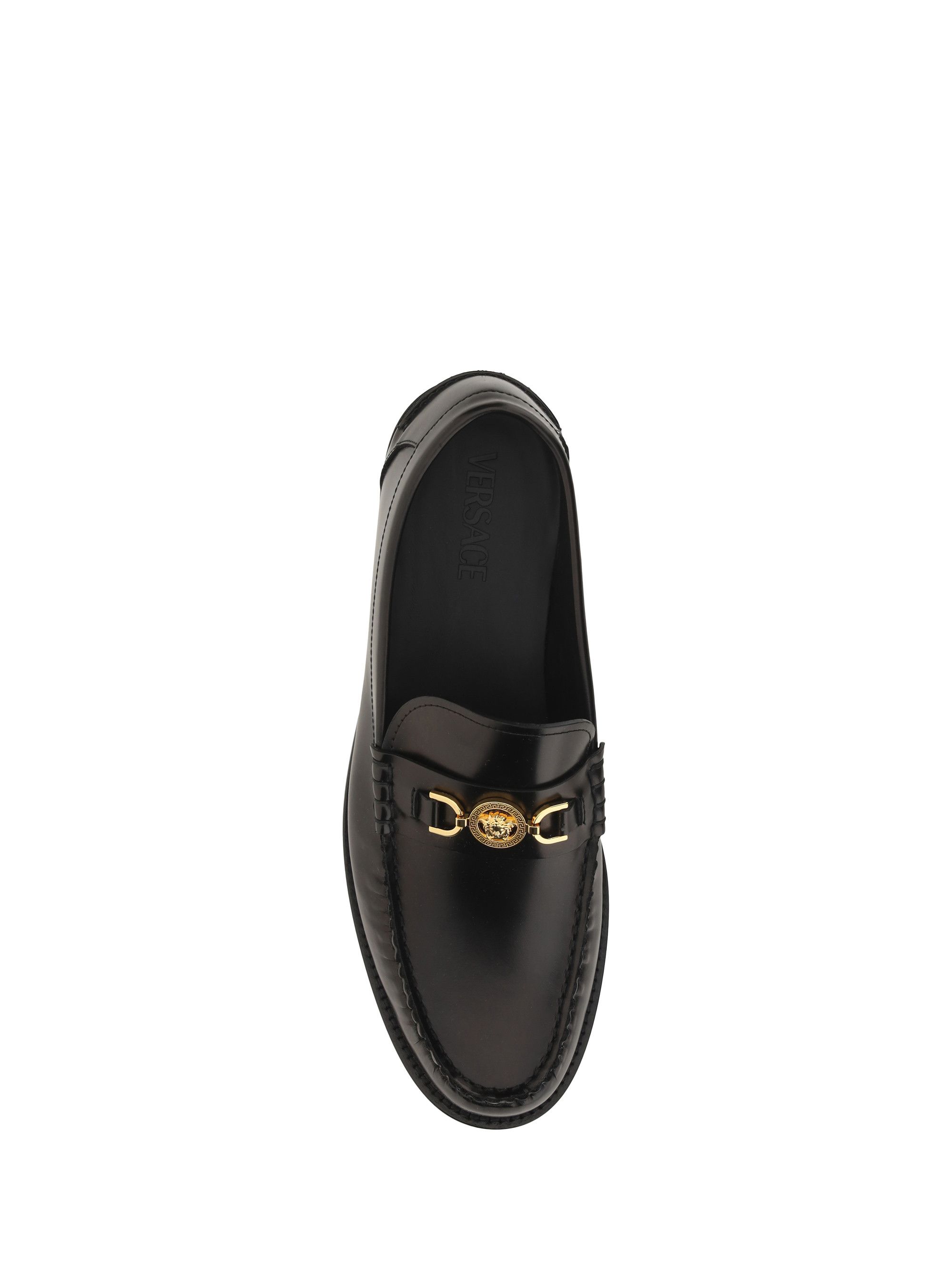 Versace Leather Loafers Size US 7 / EU 40 - 4 Thumbnail