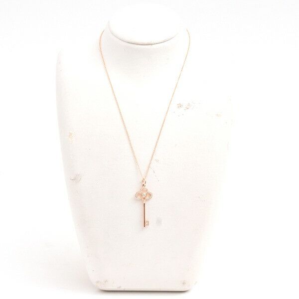 Tiffany & Co. Tiffany & Co Tiffany Crown Key 750PG Necklace Leather Necklace Size ONE SIZE - 7 Thumbnail
