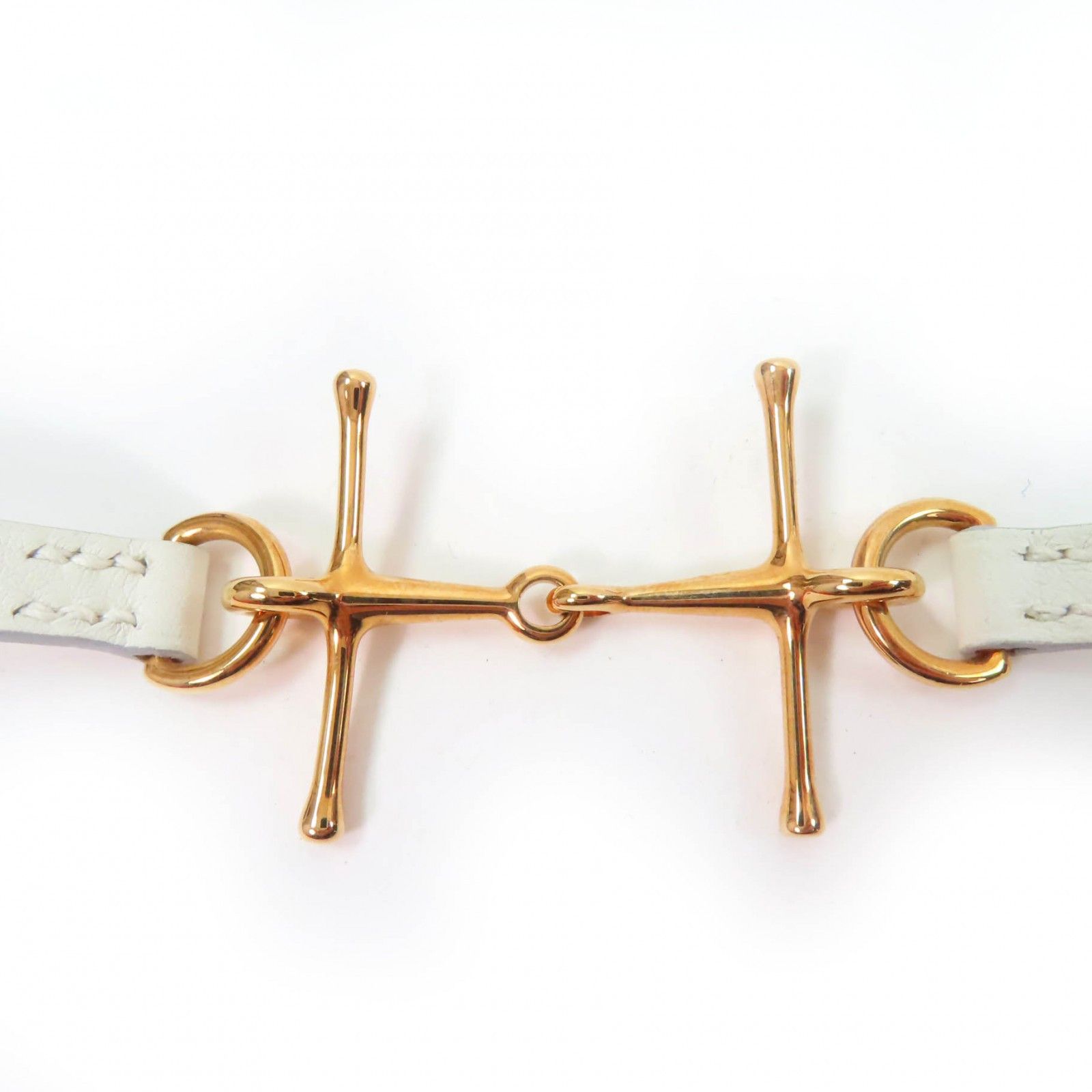 Hermes Hermes Hermes Mole Bracelet Leather Bracelet Size 17 Leather Bracelet Stamp C (2018) DUTY FREE for USA Size ONE SIZE - 4 Thumbnail