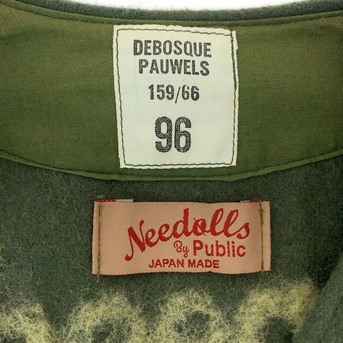 Other Other Needles Wool No Collar Jacket Others Outerwear DUTY FREE for USA Size ONE SIZE - 3 Thumbnail
