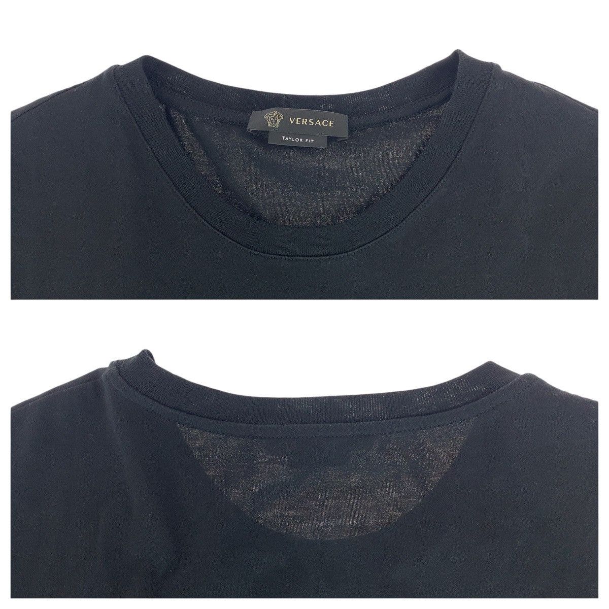 Versace Versace Gianni Versace Medusa Embroidery Cotton T-shirt Cotton T-Shirts DUTY FREE for USA Size ONE SIZE - 7 Thumbnail