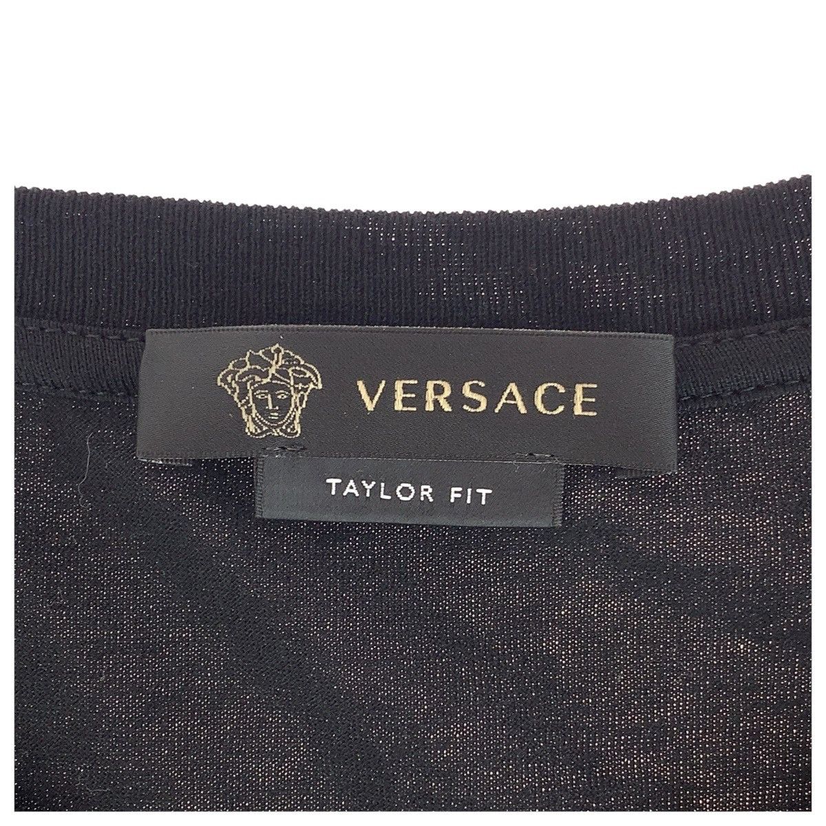 Versace Versace Gianni Versace Medusa Embroidery Cotton T-shirt Cotton T-Shirts DUTY FREE for USA Size ONE SIZE - 3 Thumbnail