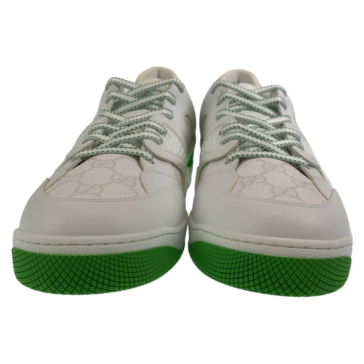 Gucci Gucci Gucci Basket GG Pattern Leather Sneakers Leather Shoes 700290 Size ONE SIZE - 2 Thumbnail
